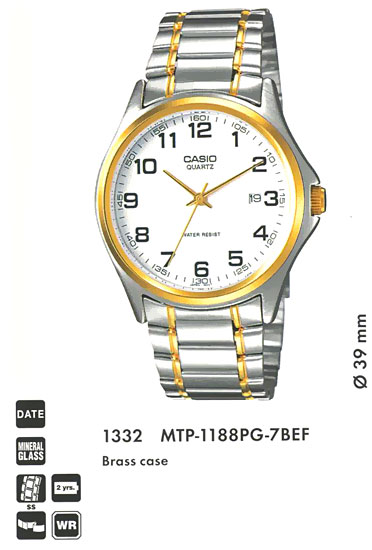 Casio MTP-1188PG-7B